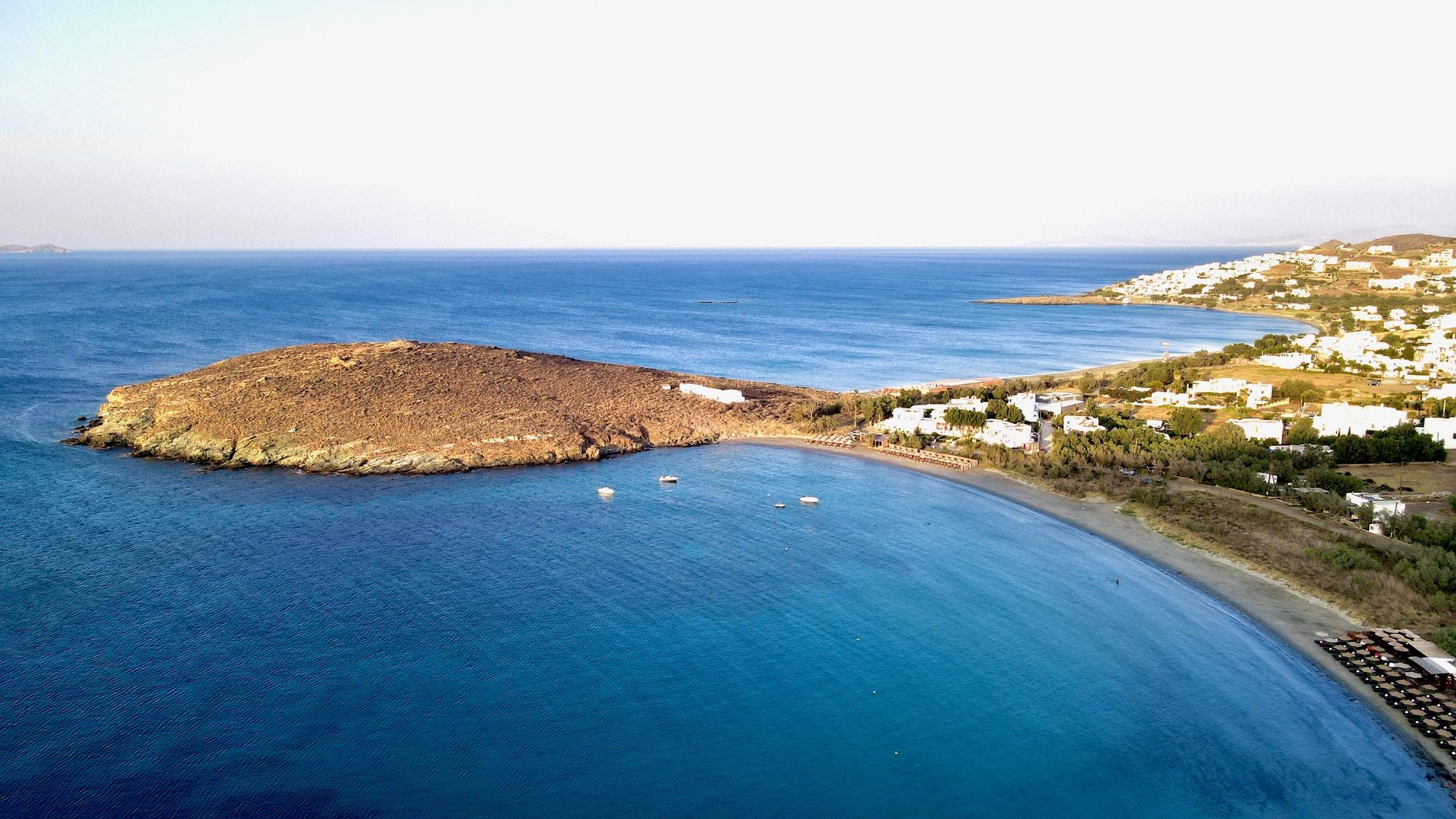 Agios Ioannis bay, beach and headland