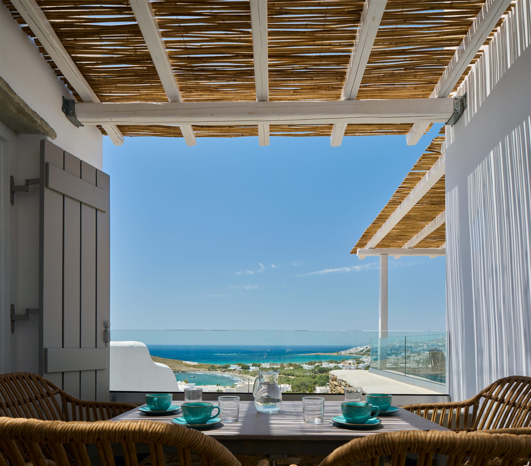 Villa Roxana — sea-view balcony
