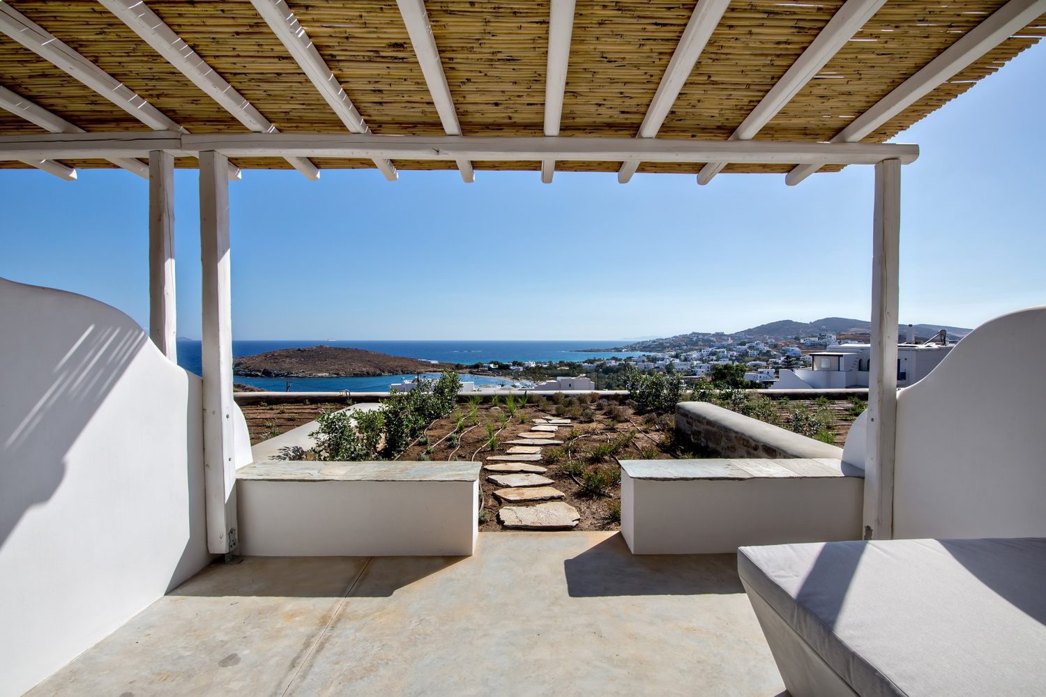 Villa Zoe — terrace looking over the cape